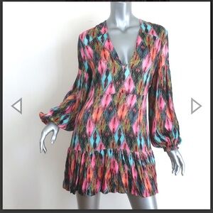 ROTATE BIRGER CHRISTENSEN HARLEQUIN MINI DRESS